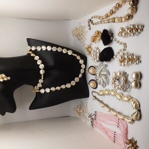 Vintage Faux Pearl Jewelry  Bundle